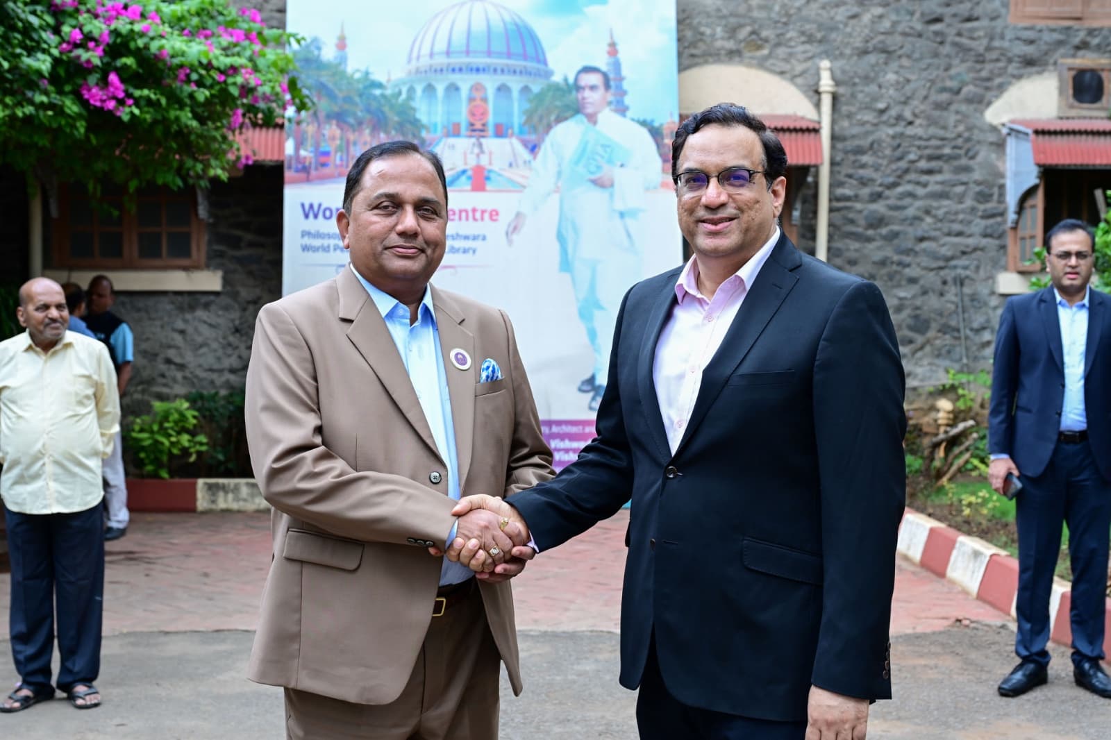 Friends around campfire